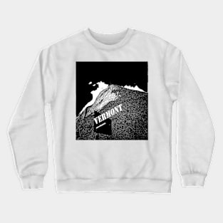 Trailhead Parking B/W (Not Straight) Crewneck Sweatshirt